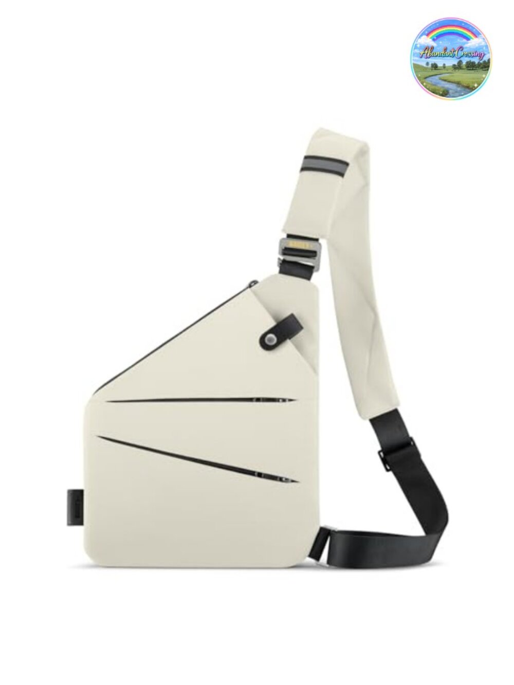 Anti Theft Crossbody Sling Bag Travel Waterproof Nylon Multi-Pocket
